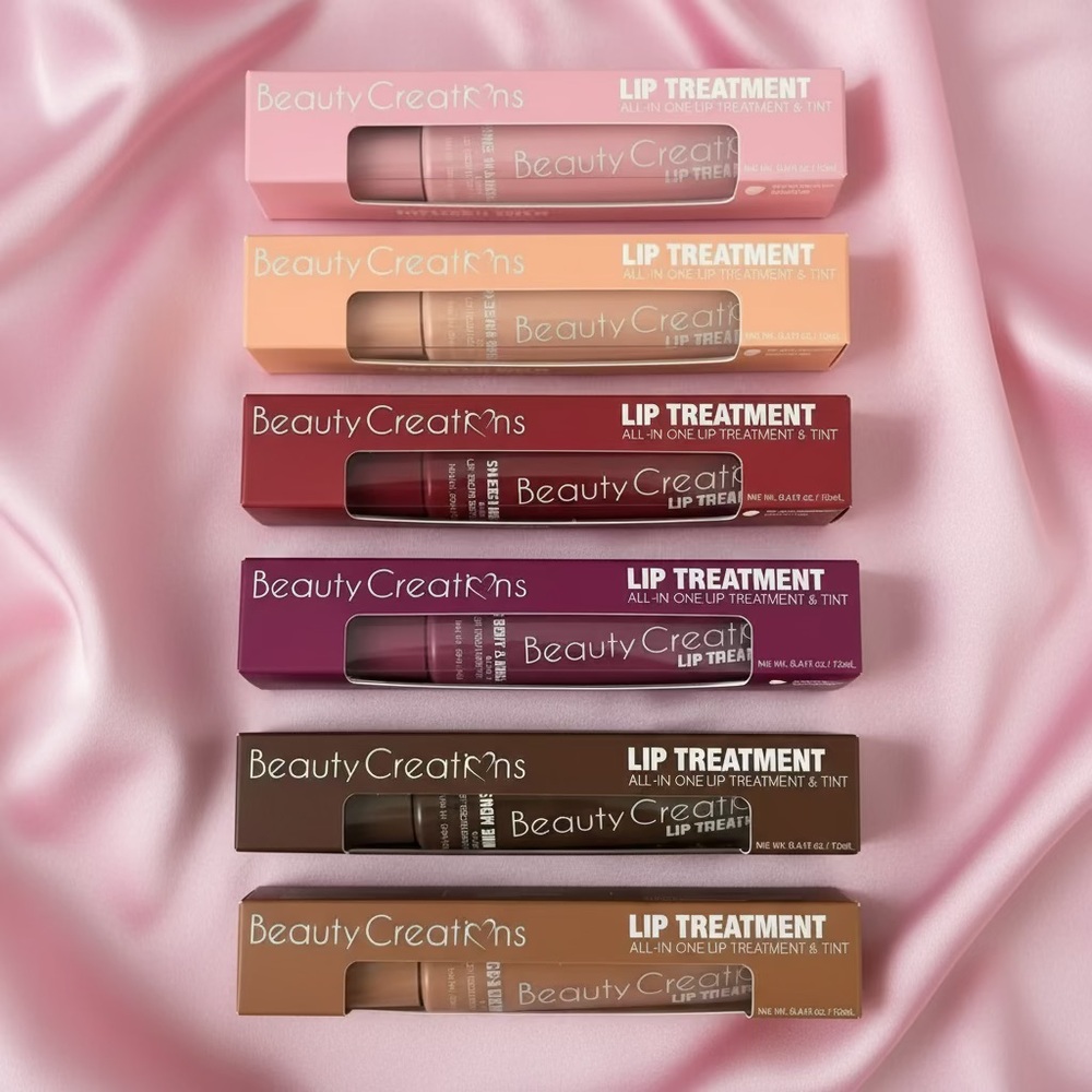 New Set of 6 Beauty Creations Lip Treatment Collection